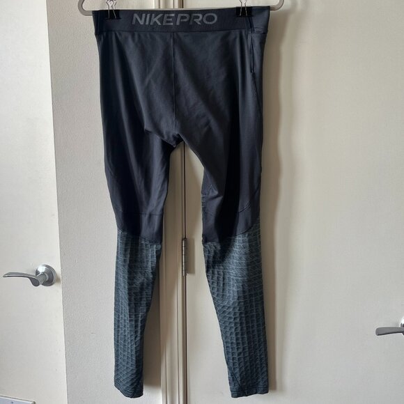 Nike Pro Dri-FIT Utility Therma Training Tights Men’s Gray Size XL - Picture 4 of 4